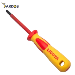 پیچ گوشتی عایق دار چهارسو لیکوتا مدل ASD-910801 | فروشگاه ابزار دارکوب