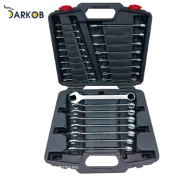 مجموعه آچار یک سر تخت یک سر رینگی لیکوتا 26 عددی مدل AWT-ESFK05 | فروشگاه ابزار دارکوب