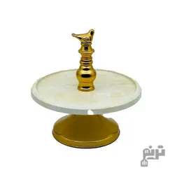 شیرینی خوری 1 طبقه طرح سنگی سفید