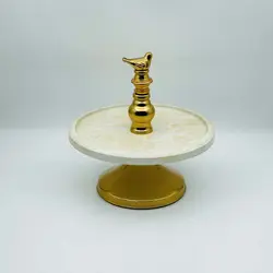 شیرینی خوری 1 طبقه طرح سنگی سفید