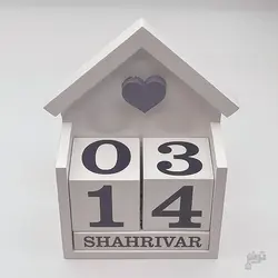 تقویم تمام چوبی درجه یک