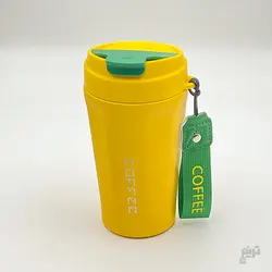 تراول ماگ کافی 400 میل بند چرمی