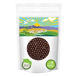 شکلات توپی کاکائویی با مغز نخود کشمش و بیسکوییت دستچین کالا - 120 گرم