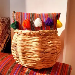 سبد حصیری