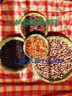 سبد حصیری مدل ترکه بافی 30 سانتی