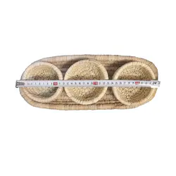 ظرف حصیری اردوخوری 4 تکه