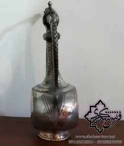 آفتابه و لگن مسی 70 سال پیش الماس تراش - فروشگاه فرش و تابلوفرش شکوری
