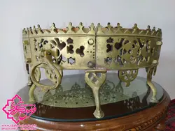 منقل برنجی سبک روسی دوران قاجار | خرید از سایت شکوری کارپت