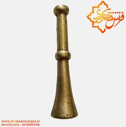 هاون (هونگ | هاونگ) با دسته برنجی قدیمی و عتیقه