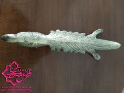 خرید + قیمت مجسمه برنجی و دکوری طاووس دم پهن | خرید از شکوری