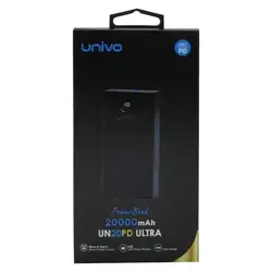 پاوربانک یونیوو مدل UN20 PD Ultra ظرفیت 20000 میلی آمپر