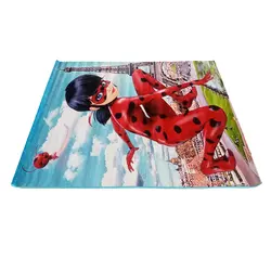 فرش اتاق کودک طرح دختر کفشدوزکی کد 1170