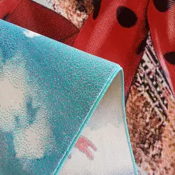 فرش اتاق کودک طرح دختر کفشدوزکی کد 1170