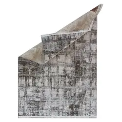 فرش وینتج طرح سایه روشن - فرش ماشینی کهنه نما کد 992-VH