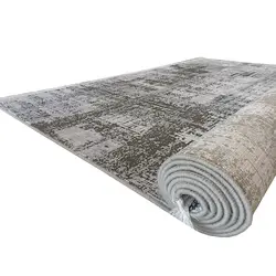 فرش وینتج طرح سایه روشن - فرش ماشینی کهنه نما کد 992-VH