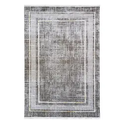 فرش وینتج (کهنه نما) طرح آبرنگی/فرش ماشینی نارسیس کد 991-VH