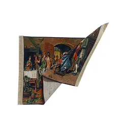 تابلو فرش تولد نوزاد - تابلو فرش فرانسوی کد 421