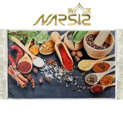 پادری طرح ادویه قاشق چوبی کد 70350 🤩 فروشگاه نارسیس