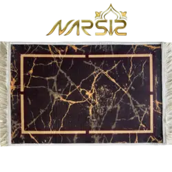 پادری طرح سنگ مرمر مشکی رگ طلایی کد 70280 فروشگاه نارسیس