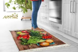 پادری طرح صیفی جات کد 7039 🤩 فروشگاه نارسیس Narsis Carpet