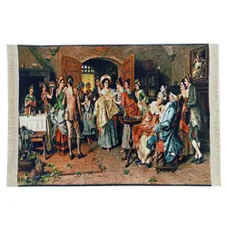 تابلو فرش تولد نوزاد- تابلو فرش فرانسوی کد 421