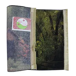 تابلو فرش کلبه قدیمی متروکه کد 1300 | قیمت تابلو فرش منظره