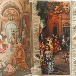 تابلو فرش مهمانی پاپ کد 9093   Narsis Carpet نارسیس کارپت
