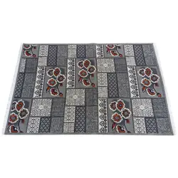 گلیم فرش نارسیس طرح گل پیچ کد 118 - فروشگاه نارسیس