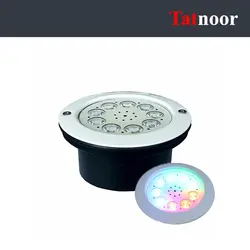 پروژکتور و چراغ توکار استخری مولتی کالر ۹ وات