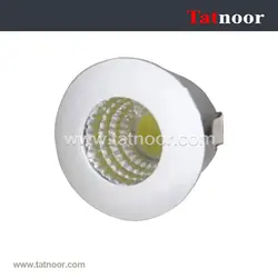 هالوژن توکار 3 وات سی او بی COB گرد