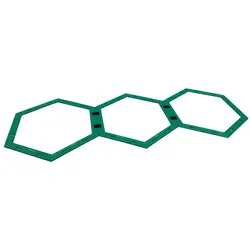 نردبان چابکی 6 ضلعی تکی | حامدیان اسپرت