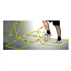 نردبان چابکی مربعی | تجهیزات بدنسازی و متعلقات آمادگی جسمانی| حامدیان اسپرت