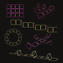 نردبان چابکی مربعی | تجهیزات بدنسازی و متعلقات آمادگی جسمانی| حامدیان اسپرت