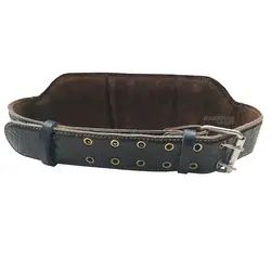 کمربند بدنسازی چرمی اعلا - گاومیش | حامدیان اسپرت