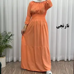 پیراهن ساحلی مدل خسته پارچه ساده | فروشگاه اینترنتی کریانس