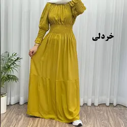 پیراهن ساحلی مدل خسته پارچه ساده | فروشگاه اینترنتی کریانس