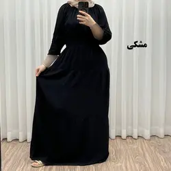 پیراهن ساحلی مدل خسته پارچه ساده | فروشگاه اینترنتی کریانس