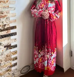 پیراهن ساحلی مدل حاشیه دار | فروشگاه اینترنتی کریانس