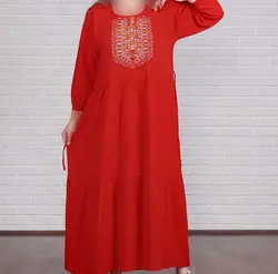 پیراهن ساحلی مدل آیدا جلو چاپی | فروشگاه اینترنتی کریانس