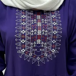 پیراهن ساحلی مدل آیدا جلو چاپی | فروشگاه اینترنتی کریانس