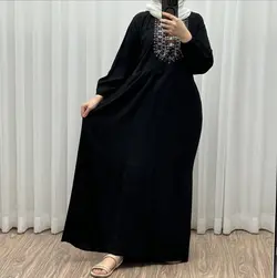 پیراهن ساحلی مدل آیدا جلو چاپی | فروشگاه اینترنتی کریانس