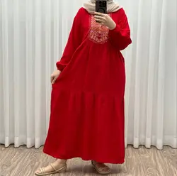 پیراهن ساحلی مدل آیدا جلو چاپی | فروشگاه اینترنتی کریانس