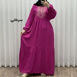 پیراهن ساحلی مدل آیدا جلو چاپی | فروشگاه اینترنتی کریانس