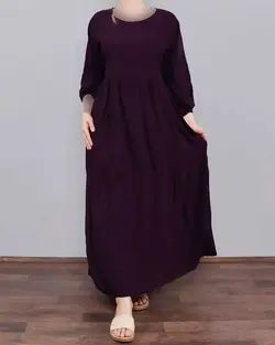 پیراهن ساحلی مدل آیدا ساده | فروشگاه اینترنتی کریانس