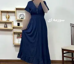 پیراهن ساحلی آستین کوتاه مدل سلن (وارداتی هندی) | فروشگاه اینترنتی کریانس