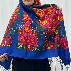 روسری ترکمن مدل گل درشت | فروشگاه اینترنتی کریانس