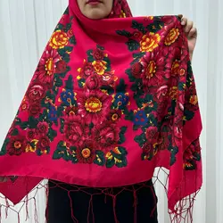 روسری ترکمن مدل گل درشت | فروشگاه اینترنتی کریانس