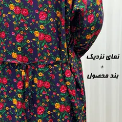 پیراهن ساحلی ترکمنستان گل ریز | فروشگاه اینترنتی کریانس