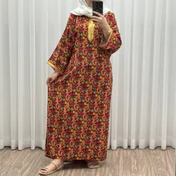 پیراهن ساحلی ترکمنستان گل ریز | فروشگاه اینترنتی کریانس