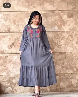 پیراهن ساحلی گلدوزی هندی | فروشگاه اینترنتی کریانس